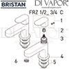 Bristan Frenzy Bath Taps Spares